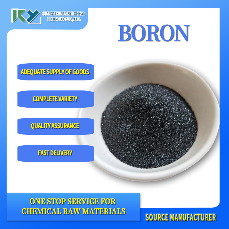 95% Diamond Polycrystalline Boron Powder 3μ M Amorphous Boron Powder Monomer Boron 7440-42-8 Simple Boron Monomer Shed Manufacturers